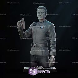 The Wrath of Khan Kirk Bust 3D Printing Models