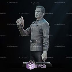 The Wrath of Khan Kirk Bust 3D Printing Models