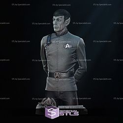 The Wrath of Khan Spock Bust 3D Printing Models