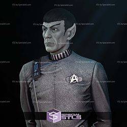 The Wrath of Khan Spock Bust 3D Printing Models