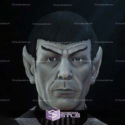 The Wrath of Khan Spock Bust 3D Printing Models