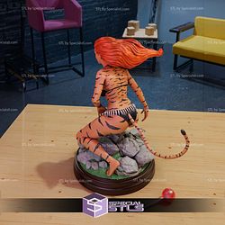 Tigra Marvel Hero 3D Printing Models