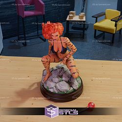 Tigra Marvel Hero 3D Printing Models