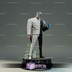 Two Face Animated 3D Printing Models