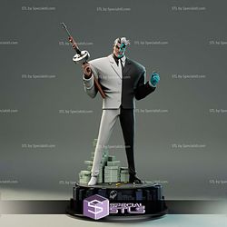 Two Face Animated 3D Printing Models