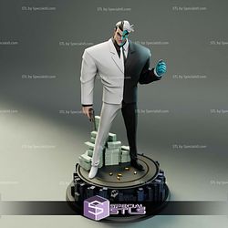 Two Face Animated 3D Printing Models