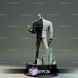 Two Face Animated 3D Printing Models