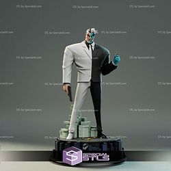 Two Face Animated 3D Printing Models