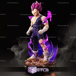 Vegeta Ultra Ego V3 3D Printing Models