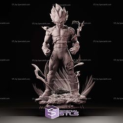 Vegeta Ultra Ego V3 3D Printing Models