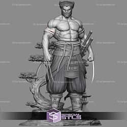 Wolverine Logan Samurai 3D Printing Models