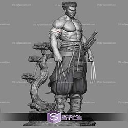 Wolverine Logan Samurai 3D Printing Models