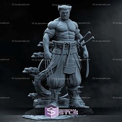 Wolverine Logan Samurai 3D Printing Models