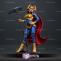 Big Barda DC Antihero 3D Printing Models