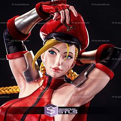 Cammy Red Suit Street Fighter 3D Printing Models