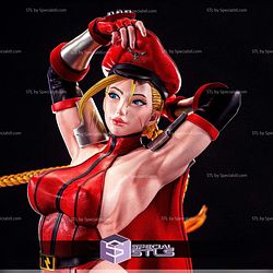 Cammy Red Suit Street Fighter 3D Printing Models