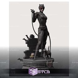 Catwoman Rope and Cat 3D Printing Models