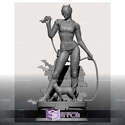 Catwoman Rope and Cat 3D Printing Models