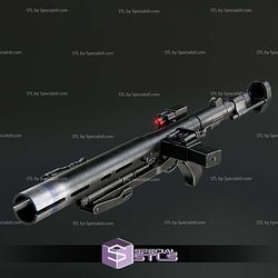 Cosplay STL Files E-11D Blaster Rifle V3