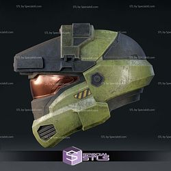 Cosplay STL Files Halo Reach Scout Helmet