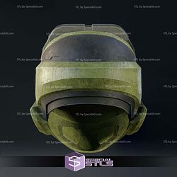 Cosplay STL Files Halo Reach Scout Helmet