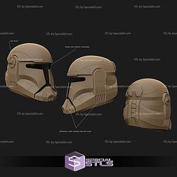 Cosplay STL Files Republic Commando Helmet 2005 Game