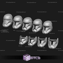 Cosplay STL Files Republic Commando Helmet 2005 Game