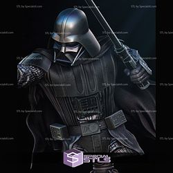 Darth Vader Return of Jedi Bust 3D Printing Models