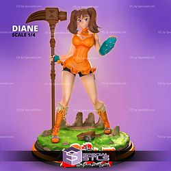 Diane Hammer Seven Deadly Sins 3D Printing Models