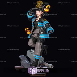 Maki 18 Years Old Fire Force 3D Printing Models