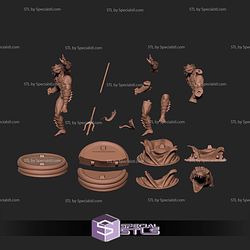 Merman MOTU 3D Printing Models