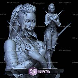 Mileena Mortal Kombat 12 3D Printing Models