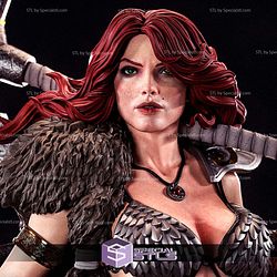 Red Sonja Wild Warrior 3D Printing Models