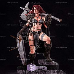 Red Sonja Wild Warrior 3D Printing Models