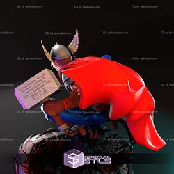 Spider Thor in Action 3D Printing Models