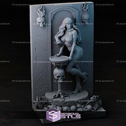 Vampirella Fire and Skull 3D Printing Models