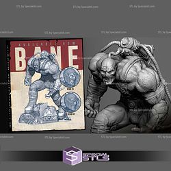 Bane Comic Version Digital STL Files