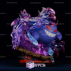 Gengar Pokemon Diorama 3D Printer Files