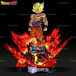 Goku Namek Magma 3D Printer Files