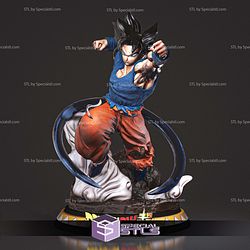 Goku Ultra Instinct Attack 3D Printer Files