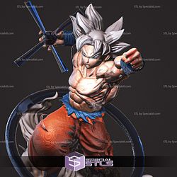 Goku Ultra Instinct Attack 3D Printer Files