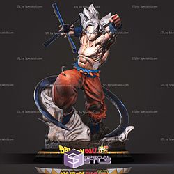 Goku Ultra Instinct Attack 3D Printer Files