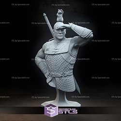 Minsc Baldurs Gate Bust 3D Printer Files