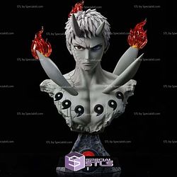 Obito Uchiha 6 Path Bust 3D Printer Files