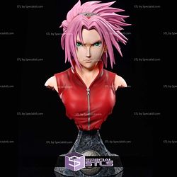 Sakura Haruno Bust 3D Printer Files