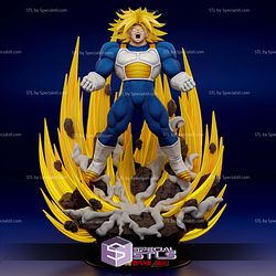 Trunks Ultra Saiyan Detail Version 3D Printer Files