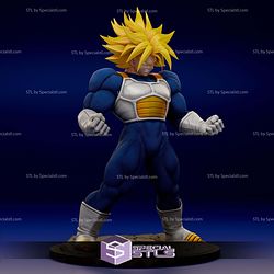 Trunks Ultra Saiyan Detail Version 3D Printer Files