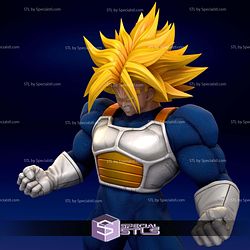 Trunks Ultra Saiyan Detail Version 3D Printer Files