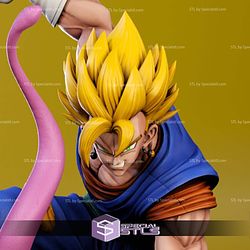 Vegito Smash Buu Digital STL Files