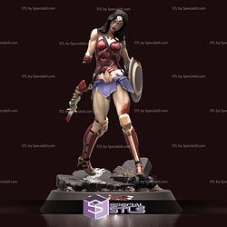 Zombie Wonder Woman 3D Printer Files